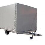 Esempio di Rimorchio Per Uso Autoscuole TM 1600 DF (con Timone dritto Fisso) con 4 Ruote