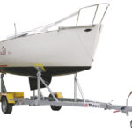 Rimorchio Trasporto Imbarcazioni a vela TBV Isola 25