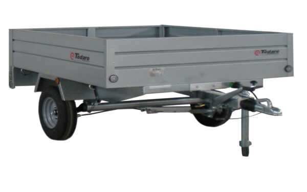Rimorchio Trasporto Merci TM 600L ( cassone lungo)  con freno Rimorchio Trasporto Merci TM 600L ( cassone lungo) con freno