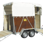 Rimorchio Trasporto Cavalli TTC 1200 / 1600 Telonato ( 2 posti )
