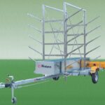 Rimorchio per trasporto Multiplo Tavole da Surf e kayak