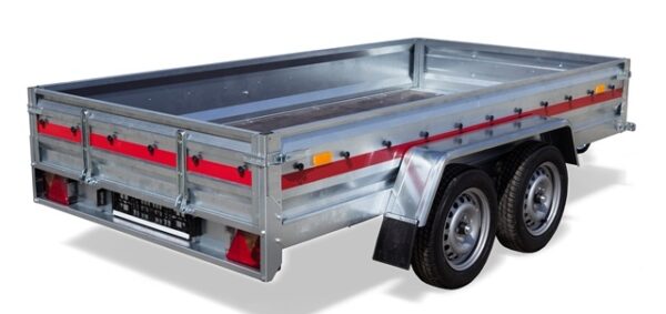 Rimorchio Trasporto Merci H7 PRO 2612/2 (doppio asse) da 750 Kg-15237