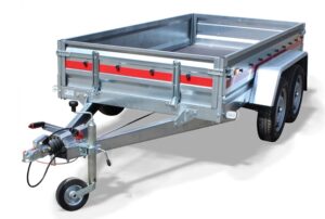 Rimorchio Trasporto Merci H7 PRO 2612/2 (doppio asse) da 750 Kg-15238