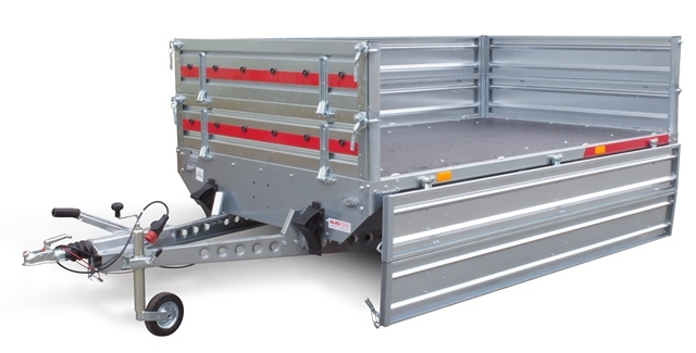 Rimorchio Trasporto Merci TM7 SF 2515/2 Doppio Asse-15358