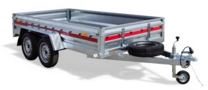 Rimorchio Trasporto Merci H20 PRO 2612/2 (doppio asse) da 2000 Kg-0