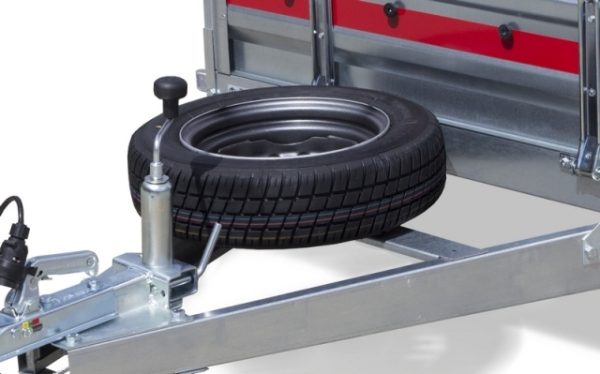 supporto routa di scorta con ruota