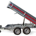 Rimorchio Trasporto Merci TM15 R1 2515/2 doppio asse da 2000 Kg Ribaltabile posteriormente-0
